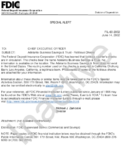 Special Alert Adelanto Business Savings  Trust  Fictitious Checks