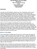 Financial Stability Incentives Matter