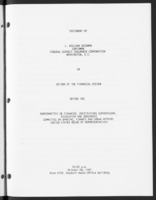 Reform of the Financial System FDIC view
