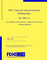 Asset Salability and Debt Maturity Evidence From 19th Century American Railroads