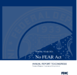 No FEAR Act Report to Congress for FY 2021  FDIC