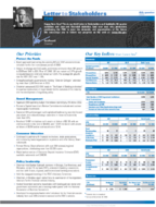 Fourth Quarter 2002 Edition of the FDICs Letter to Stakeholders