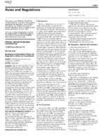 Disclosure of Information Privacy Act Regulations Notice and Amendments