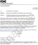 Second Quarter 2004 Edition of the FDICs Letter to Stakeholders