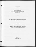 Structure of the Financial Services Industry FDIC view