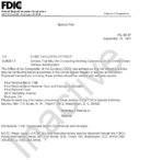Special Alert Entities That May Conducting Banking Operations in the United States Without Authorization
