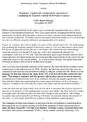 Regulatory Capital Rule on Standardized Approach for Calculating the Exposure Amount of Derivative Contract