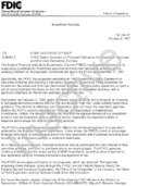 Investment Activities FFIEC Seeks Comments on Proposed Standards for Investment Securities and EndUser Derivatives Activities