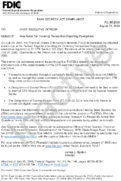 Bank Secrecy Act Compliance New Rules for Currency Transaction Reporting Exemptions