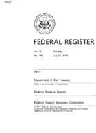 Community Reinvestment Act Interagency Questions and Answers Regarding Community Reinvestment Guidance