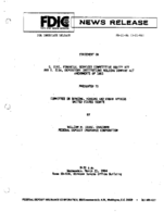 Statement on S2181 Financial Services Competitive Equity Act and S 2134 Depository Institutions Holding Company Act Amendments of 1983