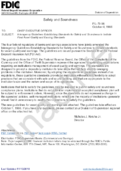 Interagency Guidelines Establishing Standards for Safety and Soundness to Include Final Asset Quality and Earning Standards