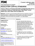 Regulatory Capital Standards Advance Notice of Proposed Rulemaking Regarding Alternatives to the Use of External Credit Ratings in RiskBased Capital Guidelines of the Federal Banking Agencies