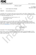 Special Alert Revoked Banking License