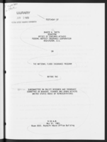 The National Flood Insurance Program FDIC view