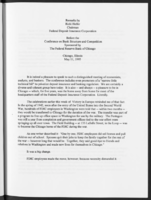 Financial Innovation and its Effect on the Banking Industry and the Deposit Insurance System