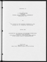 Effects of the European Communitys 1992 Program on US Financial Institutions FDIC view