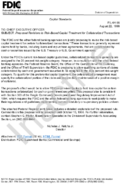 Capital Standards Interim Rule Lowering Capital Requirement on Small Business Loan Sold with Recourse