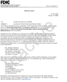 Special Alert Counterfeit Official Checks and Money Orders
