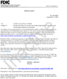 Special Alert Entities That May Be Conducting Banking Operations in Canada or the United States Without Authorization