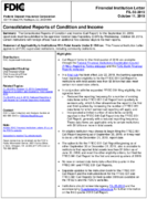 Consolidated Reports of Condition and Income