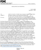 Accounting and Reporting Interagency Advisory on the Accounting Treatment of Accrued Interest Rate Receivable Related to Credit Card Securitizations