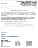 Joint ReleaseFinancial Regulators Modify Volcker Rule