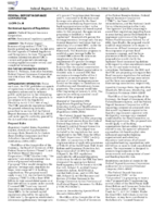 Semiannual Agenda of Regulations