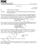 Special Alert Entities That May Be Conducting Banking Operations in the United States Without Authorization