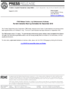 FDIC Makes Public July Enforcement Actions