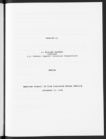 Banking and Insurance FDIC view