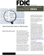 January 2021 Consumer News