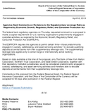 Agencies Seek Comments on Revisions to the Supplementary Leverage Ratio as Required by Economic Growth Regulatory Relief and Consumer Protection Act