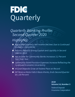 FDIC Quarterly vol 14 no 3  2nd Quarter 2020