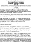 Credit Cardholders Bill Of Rights Providing New Protections for Consumers
