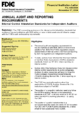 Internal Control Attestation Standards for Independent Auditors