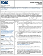 Proposed New Consolidated Reports of Condition and Income for Small Institutions