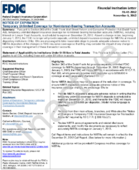 Notice of Expiration Temporary Unlimited Coverage for NoninterestBearing Transaction Accounts