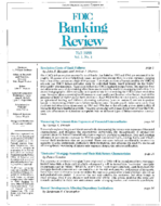 FDIC Banking Review Vol 1 No 1