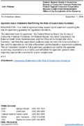 Joint ReleaseAgencies Issue Statement Reaffirming the Role of Supervisory Guidance