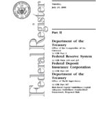 Proposed Rule Risk Based Capital Guidelines Capital Adequacy Guidelines Standardized Framework