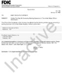 Special Alert Entities That May Be Conducting Banking Operations In The United States Without Authorization Entities That May Be Conducting Banking Operations In The United States Without Authorization