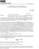 Prohibition on the Use of Interstate Branches Primarily for Deposit Production Banking Agencies Amend Joint Final Rule on Prohibition Against Use of Interstate Branches Primarily for Deposit Production