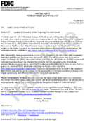 Special AlertForeign Assets Control Act Update to Executive Order Targeting Terrorist Assets