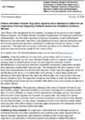 Joint ReleaseFederal and State Financial Regulatory Agencies Issue Interagency Statement on Supervisory Practices Regarding Financial Institutions Affected by Hurricane Michael