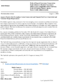 Joint ReleaseAgencies Finalize Rule Exempting Certain Commercial and Financial End Users from Initial and Variation Margin Requirements