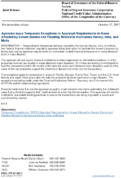 Joint ReleaseAgencies Issue Temporary Exceptions to Appraisal Requirements in Areas Affected by Severe Storms and Flooding Related to Hurricanes Harvey Irma and Maria