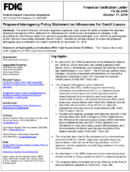 Proposed Interagency Policy Statement on Allowances for Credit Losses