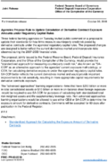 Joint ReleaseAgencies Propose Rule to Update Calculation of Derivative Contract Exposure Amounts under Regulatory Capital Rules