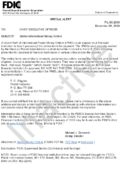 Special Alert Stolen International Money Orders